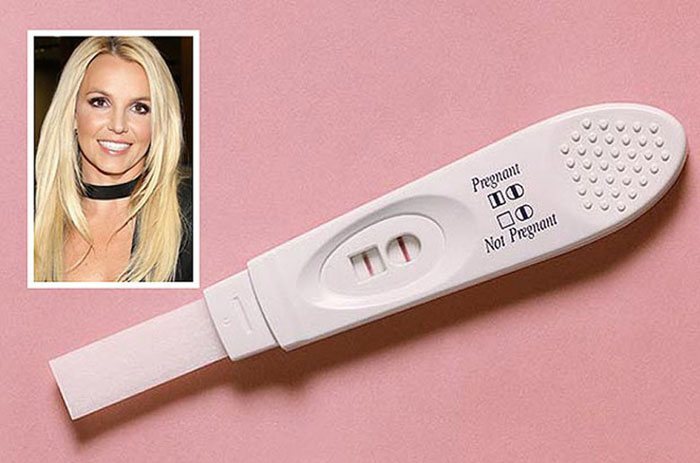  Тест на беременность от Бритни Спирс