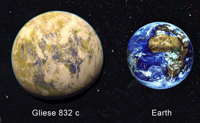 Планета Gliese 832 c