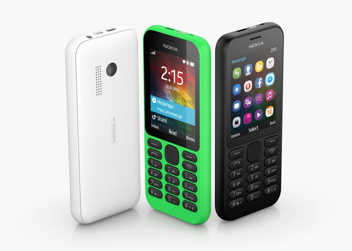 Nokia 215 – телефон за 29 долларов с возможностью выхода в Интернет