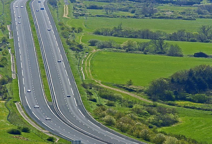 Частная автострада в Германии