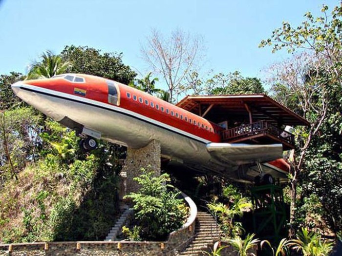 Boeing 727 - самолет-отель.