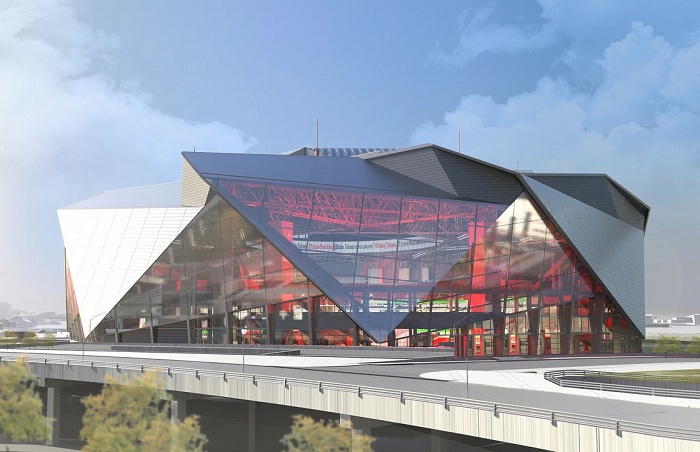 Компания HOK реализует проект строительства стадиона в Канзасе.