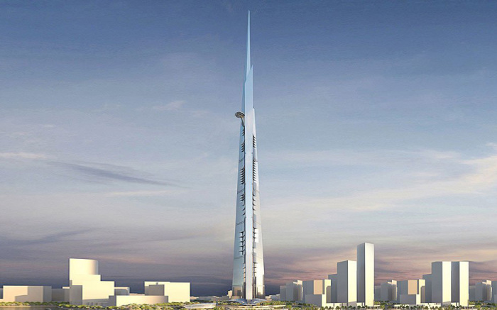 Jeddah Tower - проект самой высокой башни в мире.