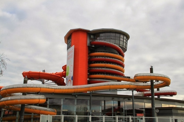 Twister and Speedy горки в австрийском спа-курорте.