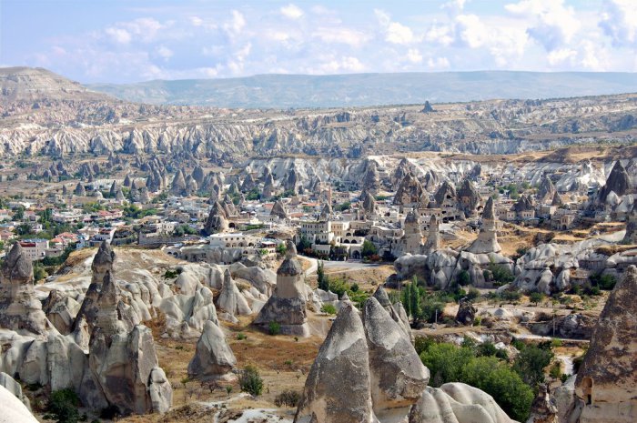 Красочный исторический регион Турции.