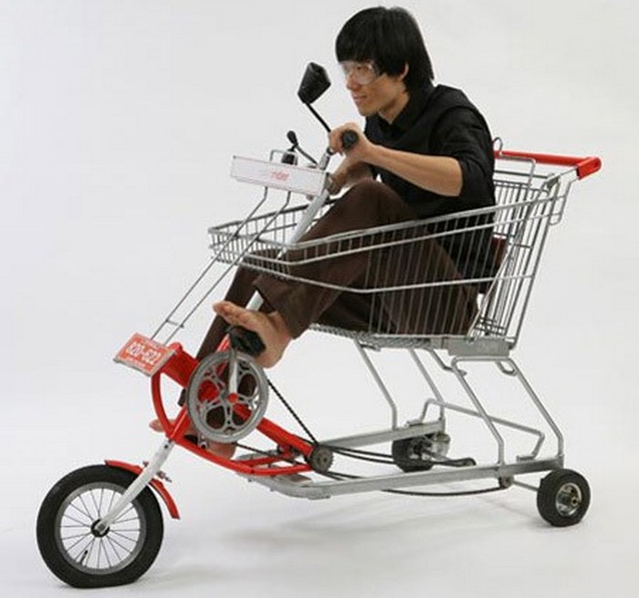 Cartrider - велосипед-візок.