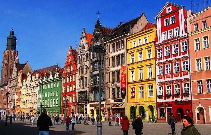 Вроцлав - четвертый по величине город Польши.