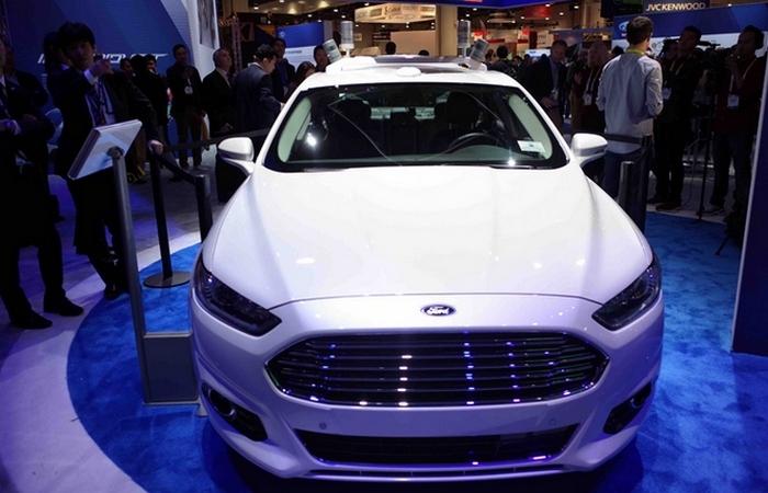 Ford Fusion Hybrid Autonomous Test Car.