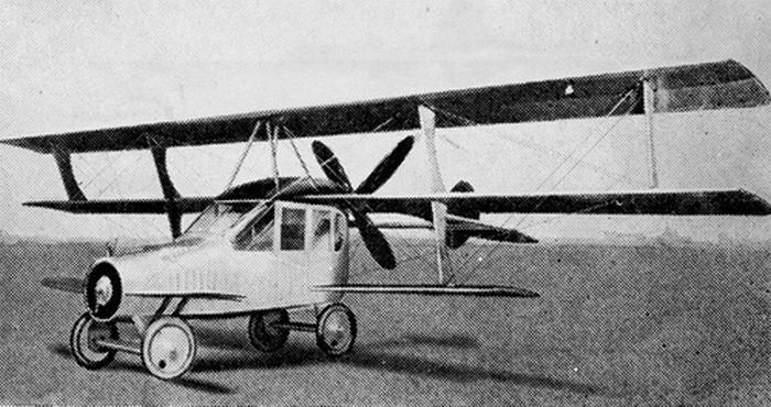 Curtiss Autoplane - первое летающее авто.