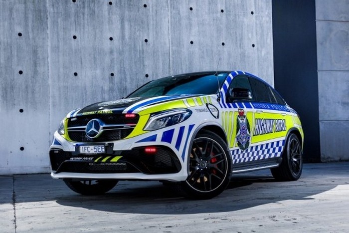 Mercedes GLE Coupe - машина для австралийской полиции.