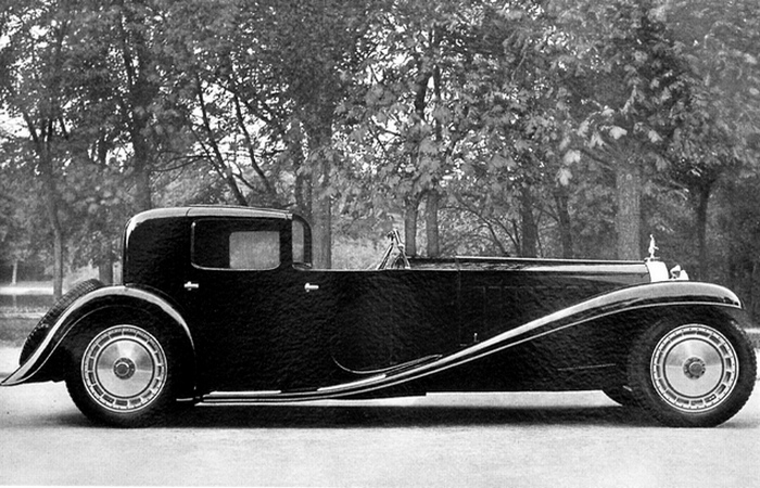 Bugatti Royale Type 41 Kellner Coupe.