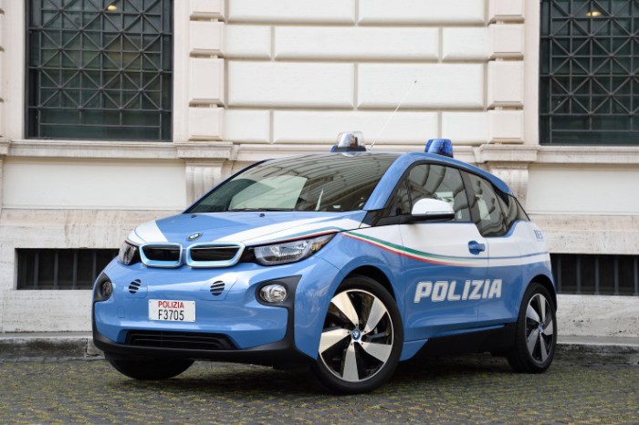 BMW i3 2014 года выпуска.