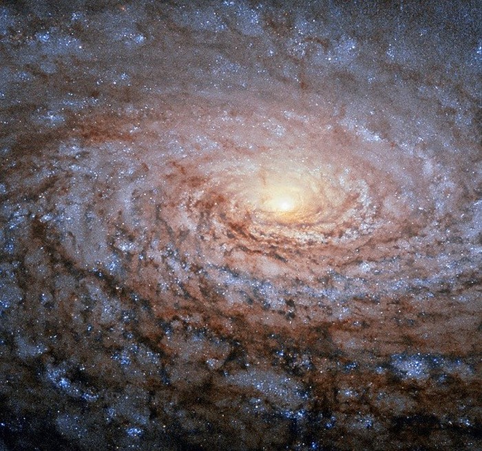 Галактика-подсолнечник: словно с картины Винсента Ван Гога