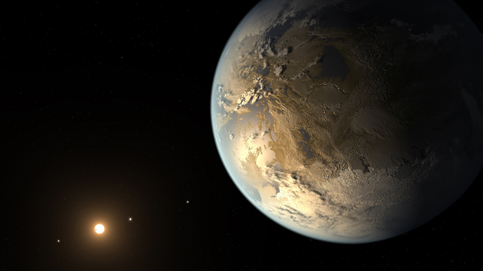 Учёные предполагают, что Кеплер-62e может выглядеть так.