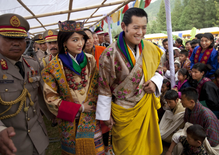 Королевская свадьба в Бутане.