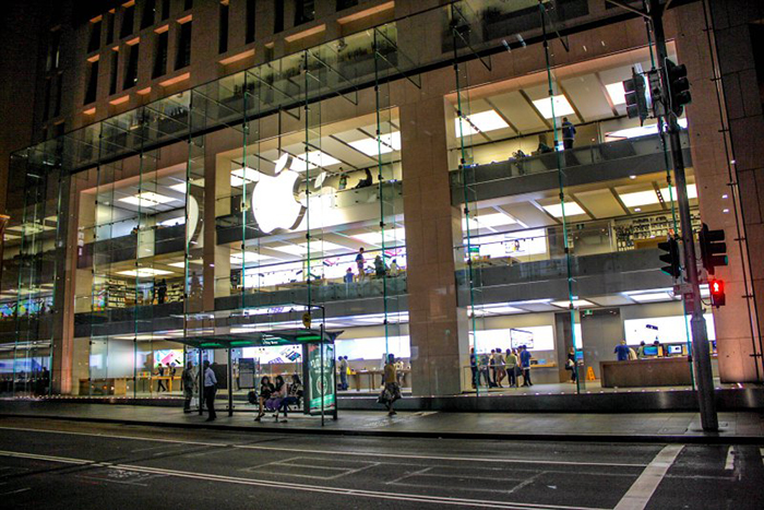 Магазин Apple на Джордж Стрит в Сиднее