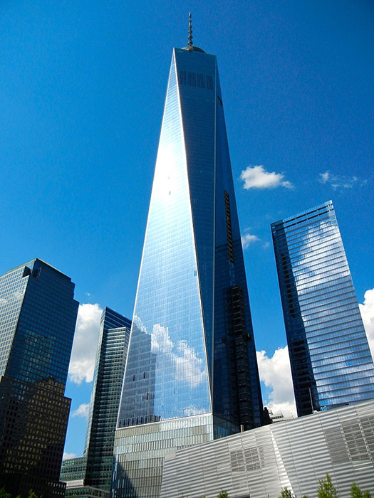 Всесвітній торговий центр 1 (Вежа Свободи) в нижньому Манхеттені