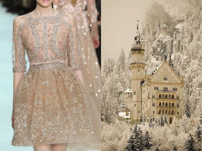 Сказочное платье Волшебная зима в проекте Fashion & Nature.