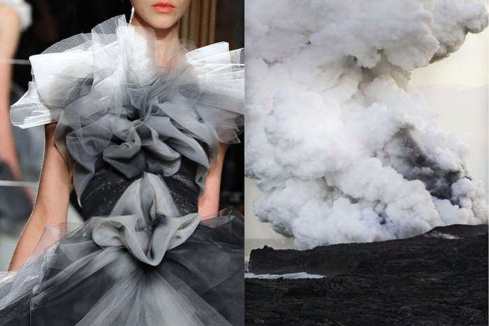 Невероятное платье Дым в проекте Fashion & Nature.