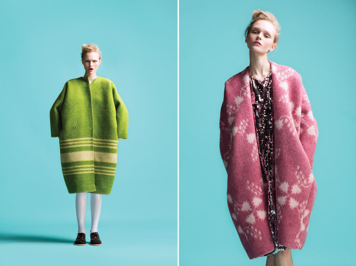 Marit Ilison (Марит Илисон) - дизайнер из Эстонии, которая удивила общественность необычной коллекцией верхней одежды из обычных советских одеял.