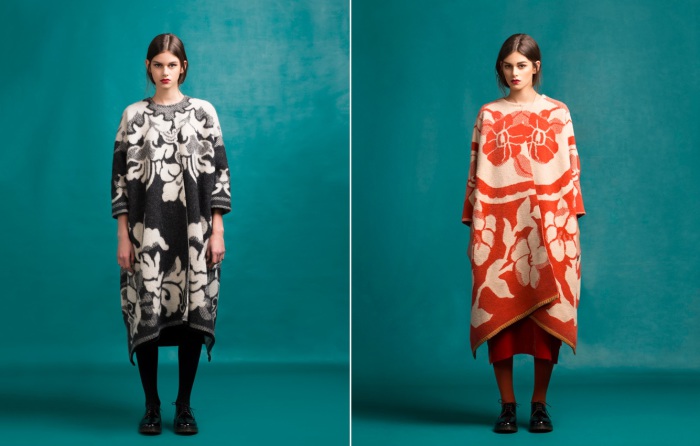 Коллекция верхней одежды из шерстяных советских одеял от модного эстонского дизайнера Marit Ilison (Марит Илисон).