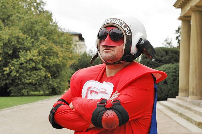 Супер-Вацлав - необычный супергерой из Праги