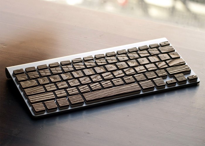Стильна дерев'яна клавіатура Engrain Tactile Keyboard