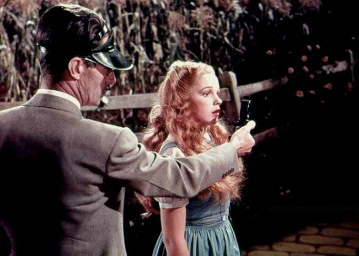 Джуди Гарлэнд на первых кинопробах для«Волшебника из страны Оз».