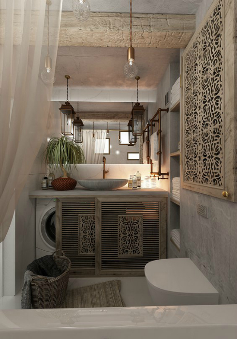 Актуальный интерьер: 20 стильных идей дизайна ванной комнаты