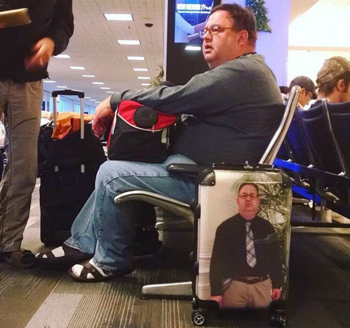 Смешной чемодан.