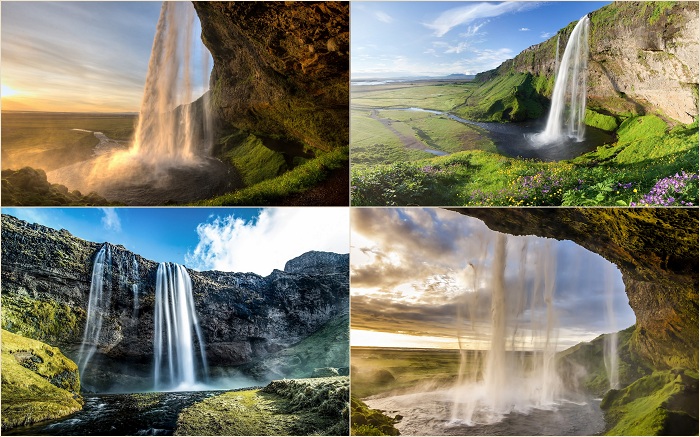 Водопад Селйяландсфосс расположился на реке Сельяландса, в 30 километрах западнее города Скогара. Причем это не самый масштабный водопад, однако он все равно привлекает к себе тысячи туристов.