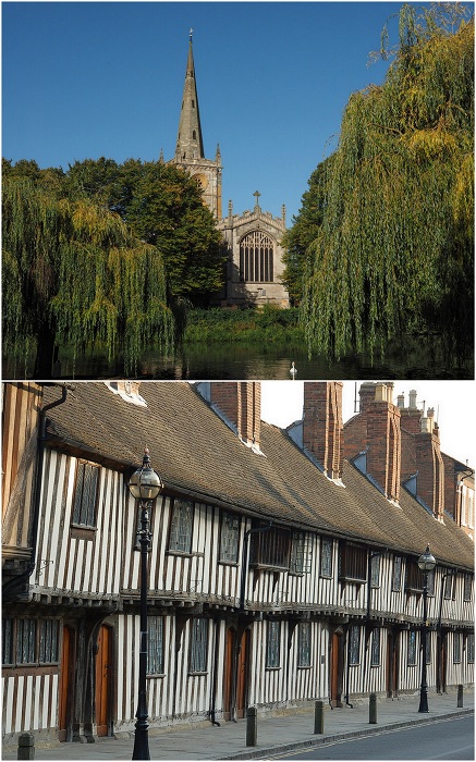 Стратфорд-на-Эйвоне является одним из самых посещаемых туристических мест графства Уилкшир в Англии. Основной достопримечательностью Стратфорда-на-Эйвоне является Шекспировский центр, который размещен в доме, где жил великий драматург.
