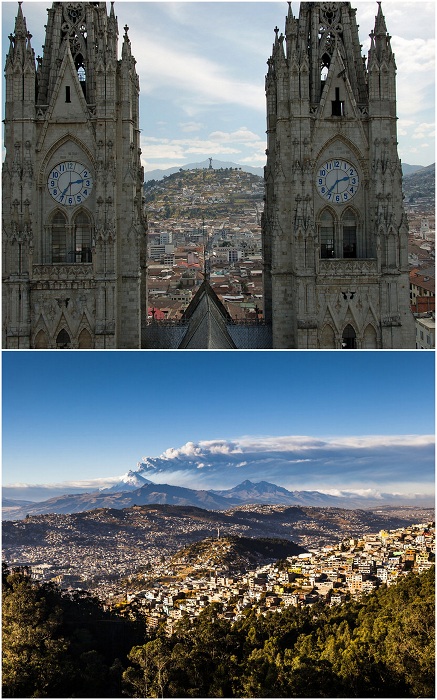 Город Кито, по праву считают самым красивым городом в Южной Америке. Кито расположен высоко в горах, так что с любой точки города открываются прекрасные пейзажи. Один из первых в мире объектов, внесенных в Список Всемирного культурного наследия ЮНЕСКО.
