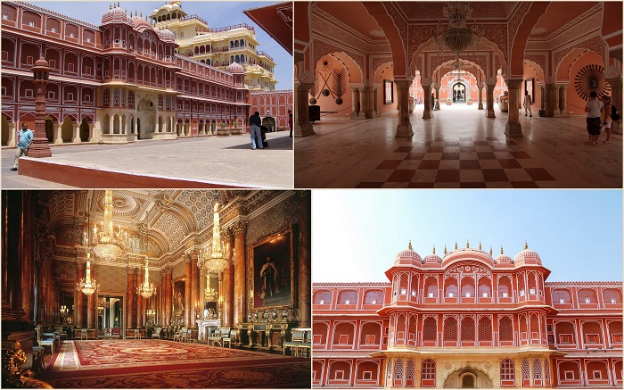 Городской дворец Джайпура представляет собой удивительный дворцовый комплекс в одном из самых старых кварталов города Пинк Сити, в этом комплексе гармонично соединилась очаровательная архитектура Раджастана с могольским и европейским стилями.