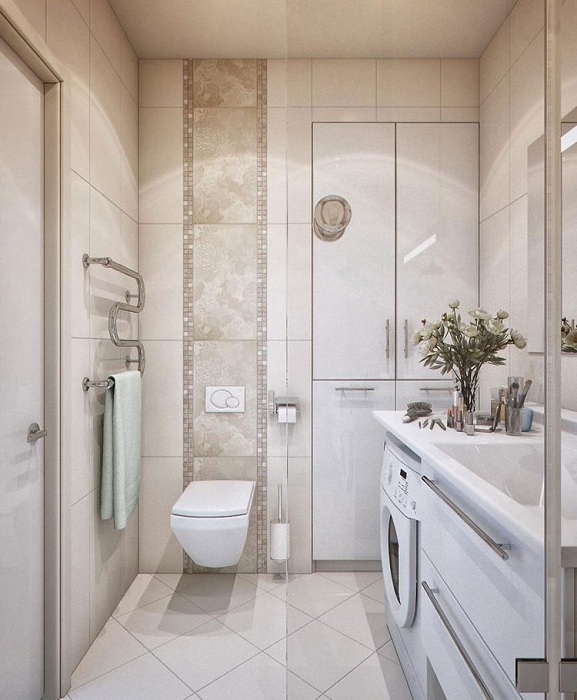 Відмінний варіант правильно облаштувати ванну кімнату з сучасними дизайнерськими рішеннями.
