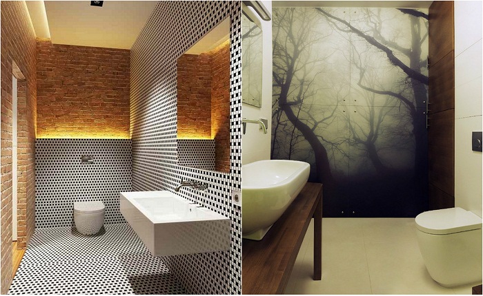 Приклади оформлення сучасних ванн кімнат.