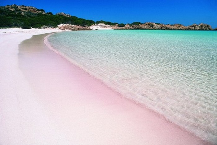 Розовый пляж &amp;amp;amp;laquo;Спьяджиа-Роза&amp;amp;amp;raquo;.