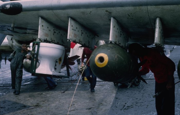 На войне во Вьетнаме американцы использовали унитаз, как авиабомбу
