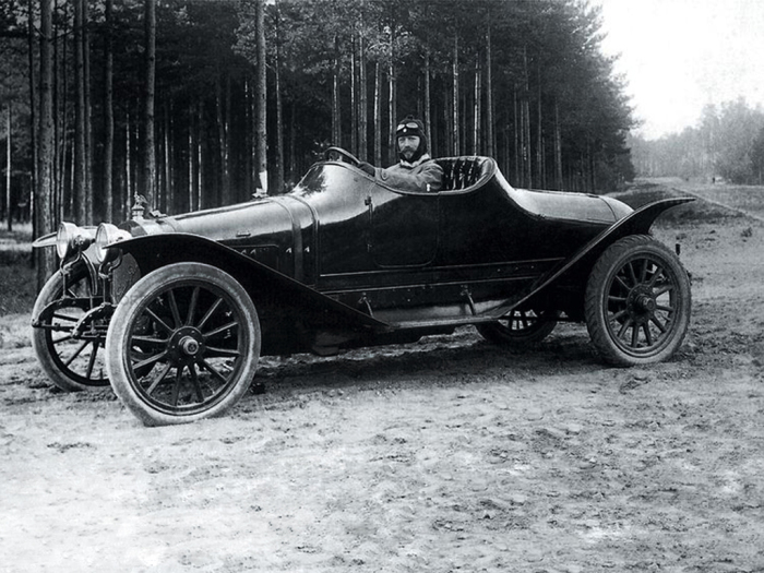 Руссо-Балт С24/55, подготовка к Ралли Монте Карло, 1911 год.