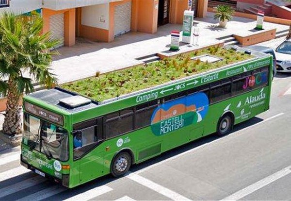 Phyto Kinetic – городской автобус с клумбой на крыше