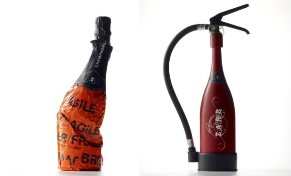 Zarb - голландское шампанское с нетрадиционным оформлением от THEY